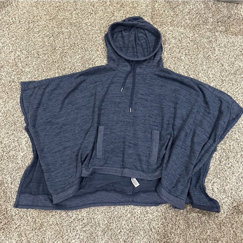 ATHLETA Size Small Navy Hoodie